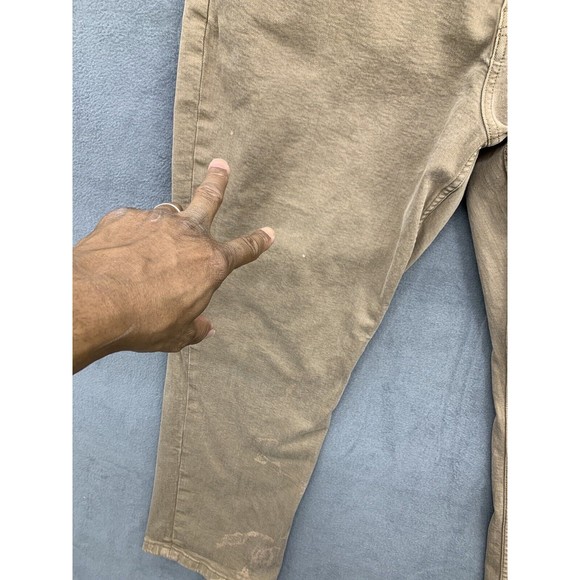 Red Ale by Alesbury Denim Jeans Men's 42X30 Thrashed Work Construction Stained - Picture 5 of 16